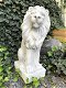 leeuw , tuinbeeld , witte leeuw - 1 - Thumbnail