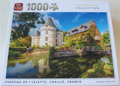 Puzzel *** CHATEAU DE I'ISLETTE *** 1000 stukjes Landscape Edition - 0