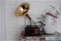 grammofoon speler, platenspeler-grammofoon - 0 - Thumbnail