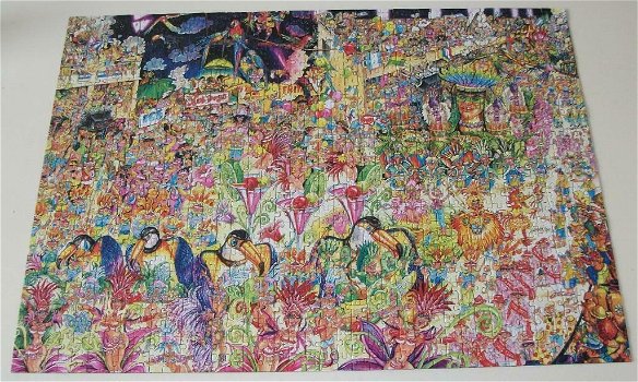 Puzzel *** CARNIVAL, RIO DE JANEIRO *** 1000 stukjes Comic Collection - 1