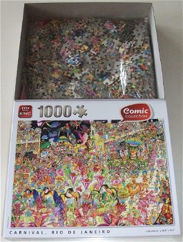Puzzel *** CARNIVAL, RIO DE JANEIRO *** 1000 stukjes Comic Collection - 3