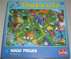 Puzzel *** CAMPING *** 1000 stukjes That's Life *NIEUW*