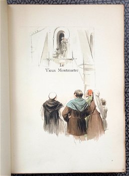 La Vie à Montmartre 1899 Montorgueil - Vidal ill Fraaie band - 5
