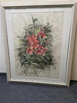 Aquarel -Flowers , schilderij - 5