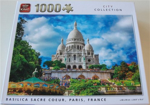 Puzzel *** BASILICA SACRA COEUR *** 1000 stukjes City Edition - 0