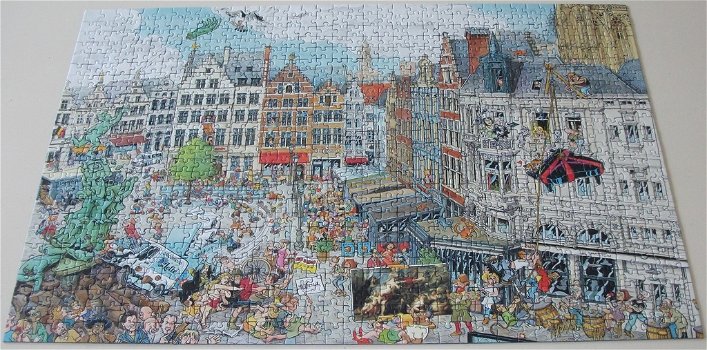 Puzzel *** ANTWERPEN *** 925 stukjes Cities of the World - 1