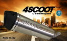 UITLAAT 4SCOOT Evo YAMAHA MAJESTY 250 ''96/''00 CE - 1 - Thumbnail