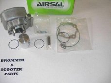 Cilinder AIRSAL IRON 50 cc Derbi Senda Gpr Drd OT voor 2006