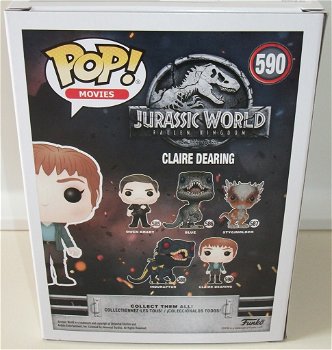 Funko Pop! 590 *** CLAIRE DEARING *** Jurassic World - 2