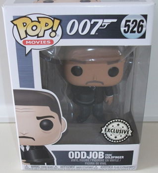 Funko Pop! 526 *** ODDJOB *** Exclusive 007 James Bond - 0