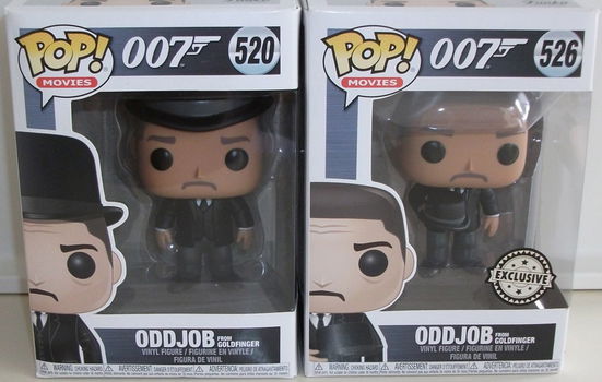 Funko Pop! 526 *** ODDJOB *** Exclusive 007 James Bond - 5