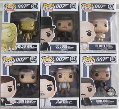 Funko Pop! 526 *** ODDJOB *** Exclusive 007 James Bond - 6