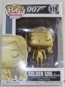 Funko Pop! 519 *** GOLDEN GIRL *** 007 James Bond