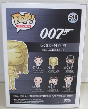 Funko Pop! 519 *** GOLDEN GIRL *** 007 James Bond - 2