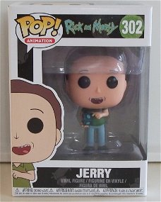 Funko Pop! 302 *** JERRY *** Rick and Morty