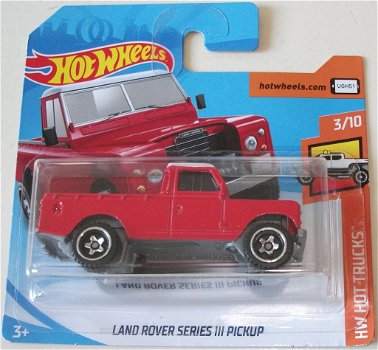 Hot Wheels *** LAND ROVERS SERIES III PICKUP *** #111 HW Hot Trucks *NIEUW* - 0