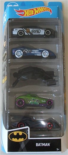 Hot Wheels *** BATMAN *** 5-Pack Limited Edition *NIEUW*