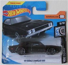 Hot Wheels *** '69 DODGE CHARGER 500 *** #80 Rod Squad *NIEUW*