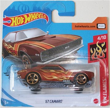 Hot Wheels *** '67 CAMARO *** #231 HW Flames *NIEUW* - 0