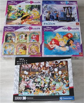 Diverse *** PUZZELS DISNEY *** 5 stuks - 0