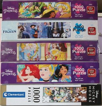 Diverse *** PUZZELS DISNEY *** 5 stuks - 1