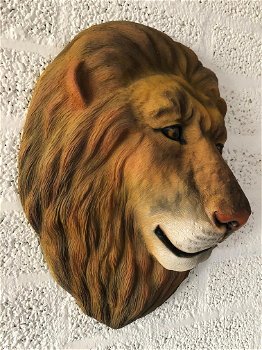 grote leeuw , muudecoratie , kado - 1