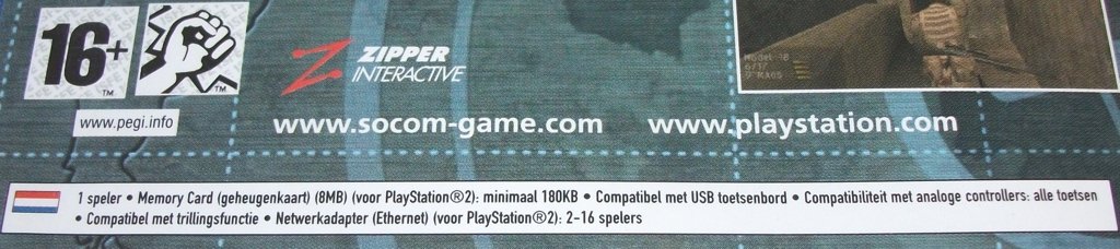 PS2 Game *** SOCOM: US NAVY SEALS *** - 2