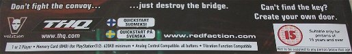 PS2 Game *** RED FACTION *** - 2 - Thumbnail