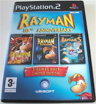 PS2 Game *** RAYMAN *** 3-Games Pack Limited Edition - 0