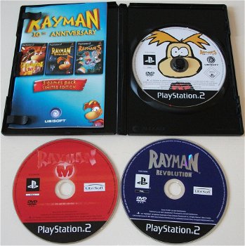 PS2 Game *** RAYMAN *** 3-Games Pack Limited Edition - 3