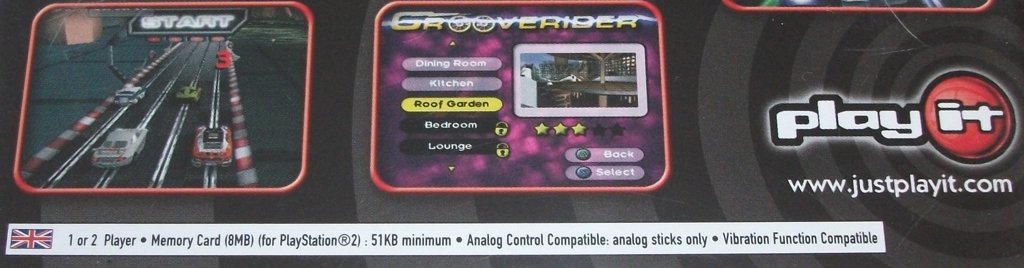 PS2 Game *** GROOVERIDER *** - 2