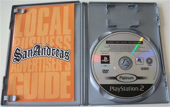 PS2 Game *** GRAND THEFT AUTO *** San Andreas - 3