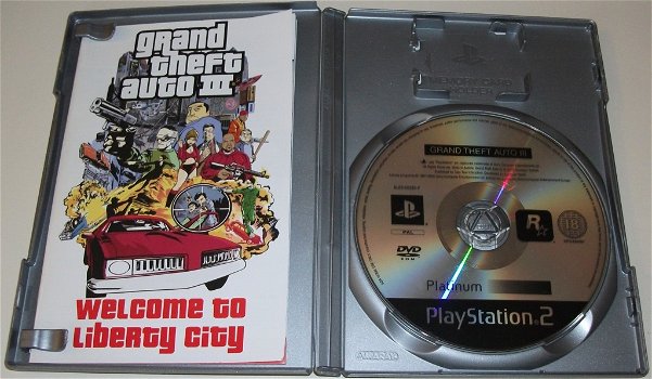 PS2 Game *** GRAND THEFT AUTO III *** Liberty City USA - 3