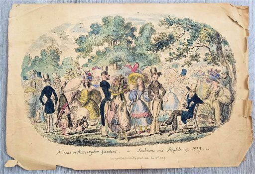 Cruikshank - Fashions and Frights of 1829 - 0