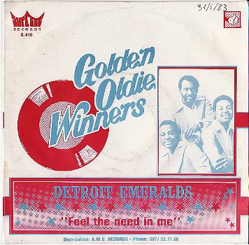 Detroit Emeralds – Feel The Need In Me (Vinyl/Single 7 Inch) - 0