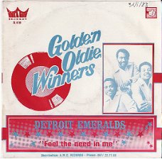 Detroit Emeralds – Feel The Need In Me (Vinyl/Single 7 Inch)