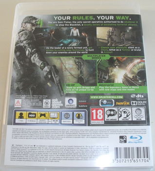 PS3 Game *** SPLINTER CELL BLACKLIST *** - 1