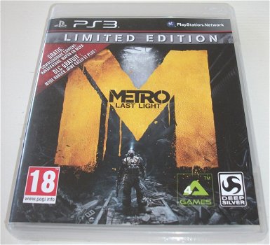 PS3 Game *** METRO: LAST LIGHT *** Limited Edition - 0