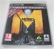 PS3 Game *** METRO: LAST LIGHT *** Limited Edition