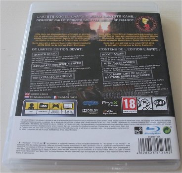 PS3 Game *** METRO: LAST LIGHT *** Limited Edition - 1