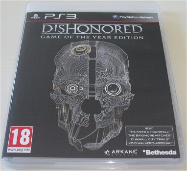 PS3 Game *** DISHONORED *** Game of the Year Edition - 0