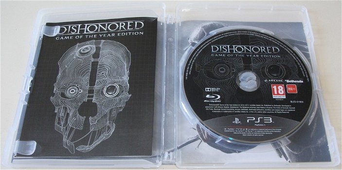 PS3 Game *** DISHONORED *** Game of the Year Edition - 3