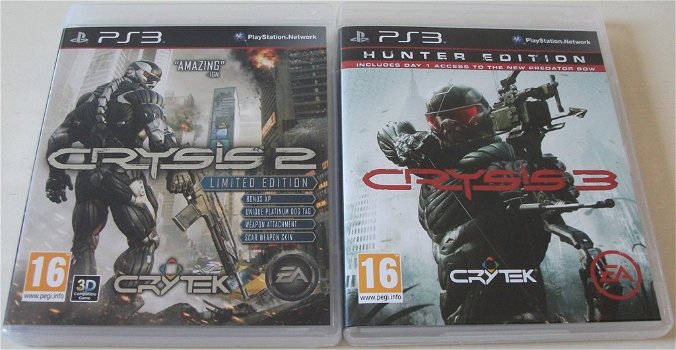PS3 Game *** CRYSIS 3 *** Hunter Edition - 4
