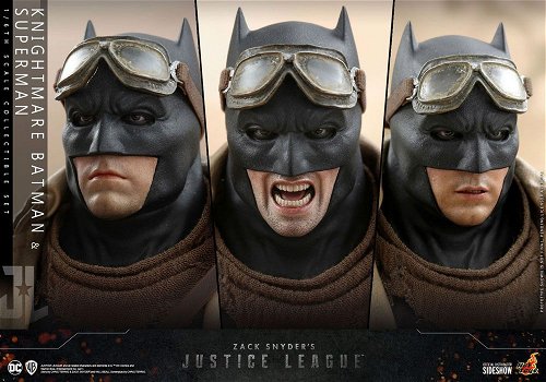 Hot Toys Zack Snyder’s Justice League Knightmare Batman and Superman Set TMS038 - 3