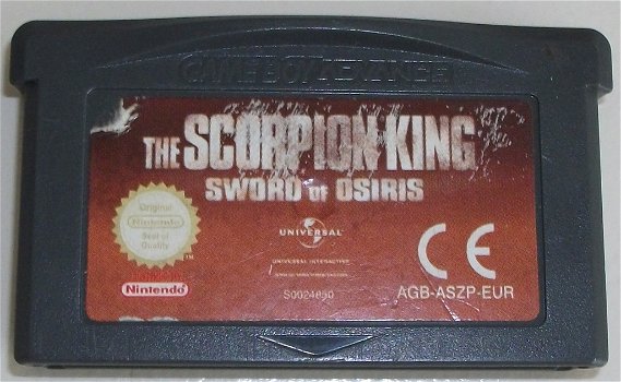 GBA Game *** THE SCORPION KING *** - 0