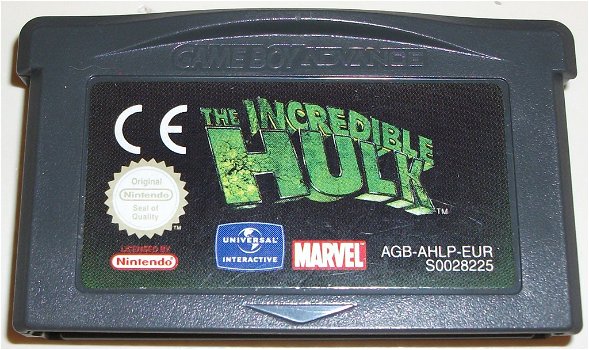 GBA Game *** THE INCREDIBLE HULK *** Inclusief poster - 1