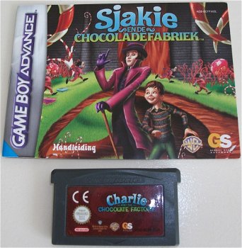 GBA Game *** SJAKIE EN DE CHOCOLADEFABRIEK *** - 0