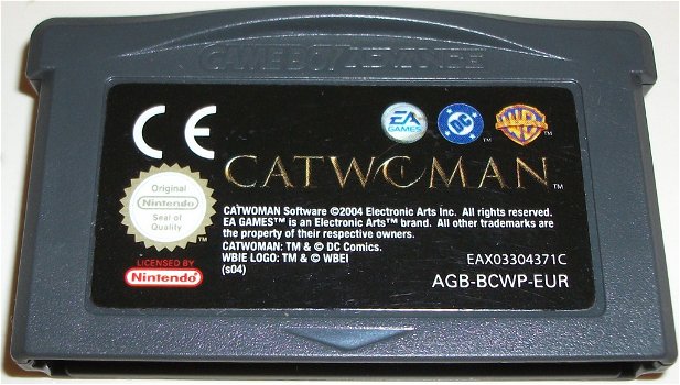 GBA Game *** CATWOMAN *** - 1