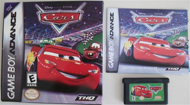 GBA Game *** CARS *** Disney-Pixar - 2