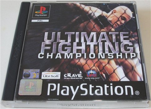 PS1 Game *** ULTIMATE FIGHTING CHAMPIONSHIP *** - 0
